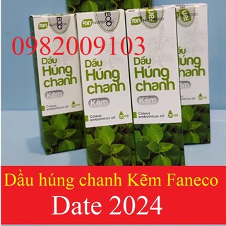 Combo 2 hộp tinh dầu húng chanh kẽm