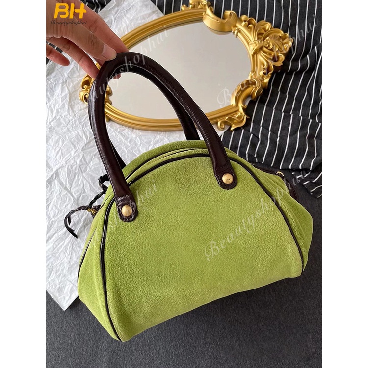 Túi Xách Nhung Cỡ Lớn Thêu Chữ Thời Trang Cho Nữ