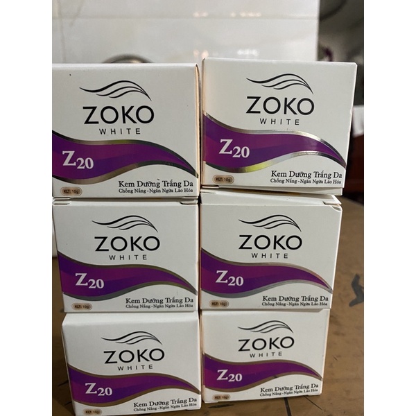 6 hủ kem  Zoko Z20