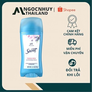 Lăn Khử Mùi Secret Balanced Powder Fresh 59g