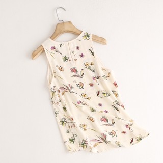 [SIZE S-M-L] ÁO SÁT NÁCH FLORAL XUẤT ÂU