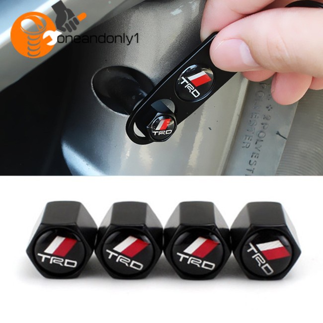 Set 4 Nắp Van Bánh Xe Hơi TRD