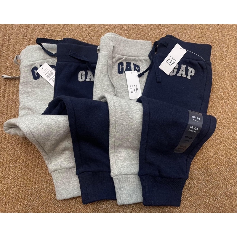Quần nỉ Jogger Baby GAP xuất dư xịn bé trai Nana's Kid
