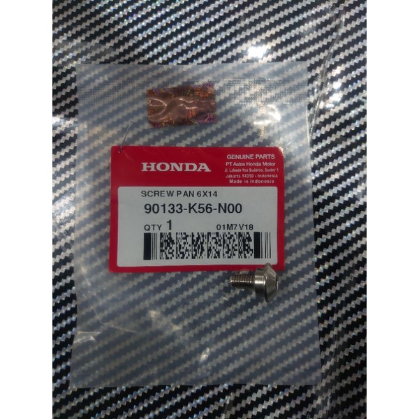 ốc dè trước winner, sonic, gtr 6x14mm