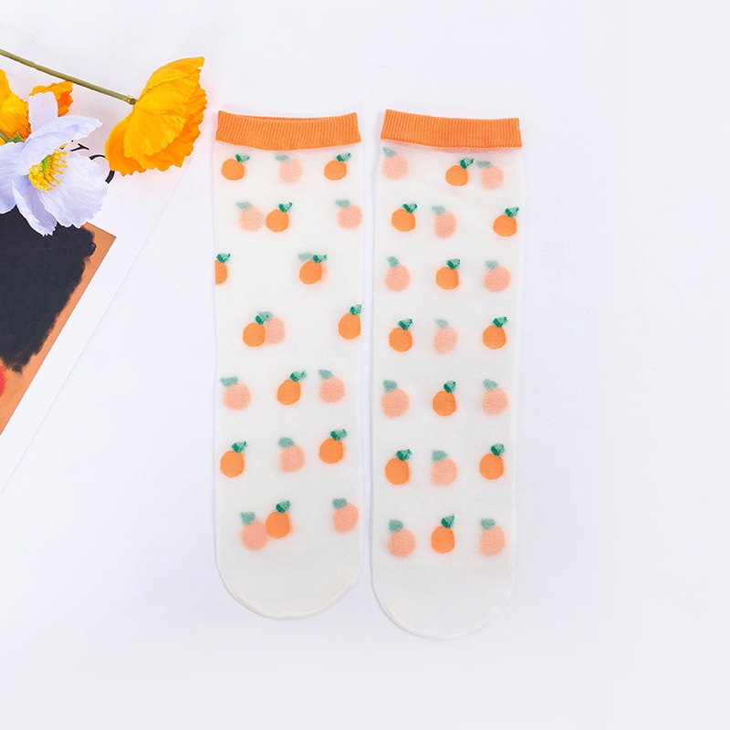 Vớ Mỏng Cổ Cao Thoáng Khí Thấm Hút Mồ Hôi Thời Trang Xuân Hè Cho Bé