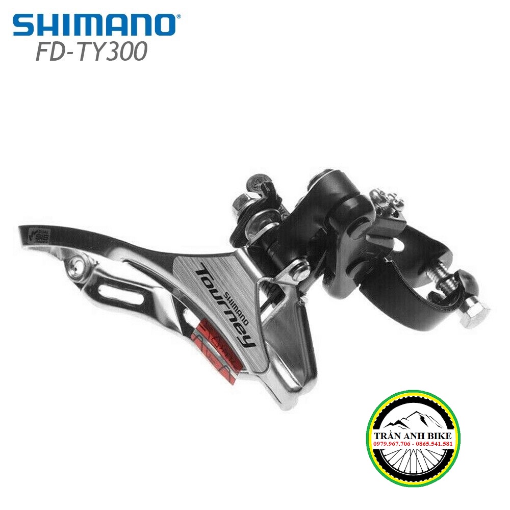Sang đĩa  xe đạp SHIMANO TOURNEY FD TY300 - Hàng chính Hãng