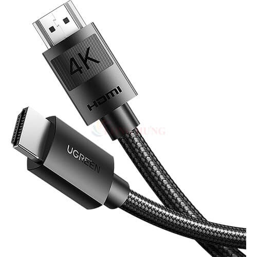 Cáp HDMI 2.0 4K Ugreen HD119 - Hàng chính hãng - Hỗ trợ độ phân giải 4K60Hz, truyền dữ liệu 18Gbps