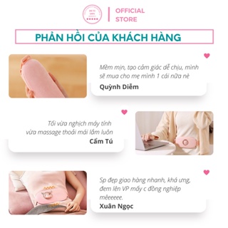 Máy massage làm ấm bụng đai đeo giảm đau bụng kinh nguyệt - ảnh sản phẩm 7