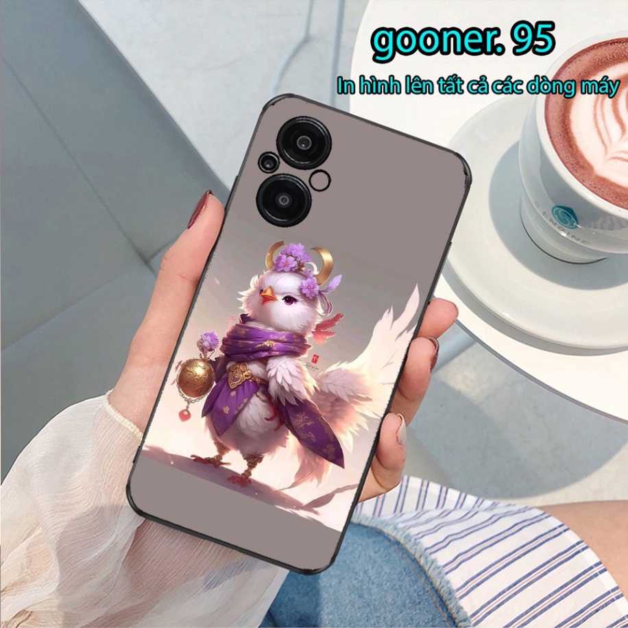 ỐP LƯNG OPPO RENO 8Z-RENO 7Z-RENO 7 5G-RENO 8 5G IN HÌNH 12 CON GIÁP CÁ TÍNH DỄ THƯƠNG QUYỀN LỰC