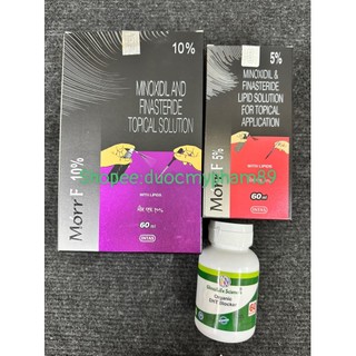 Morr F5%  F10% xịt mọc tóc + viên uống hỗ trợ mọc tóc