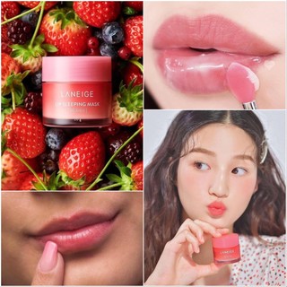 [Mới] mặt nạ ngủ cực mềm môi Lip Sleeping Mask EX