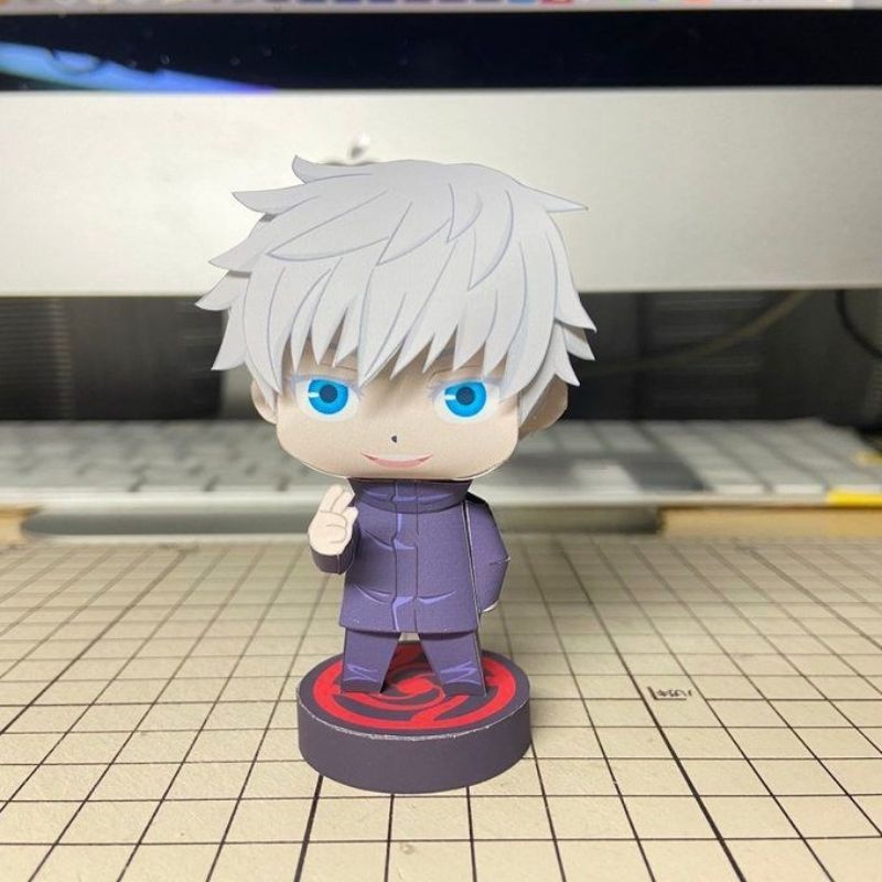 - Mô hình giấy Anime Chibi Gojo Satoru