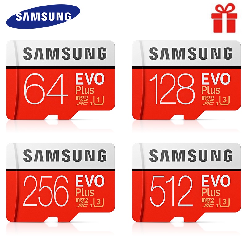 Thẻ Nhớ SAMSUNG EVO 95MB / s SDHC MicroSD 512GB 256GB 128GB 64GB 32GB 100MB / s SDXC Class 10 Micro SD C10 UHS TF