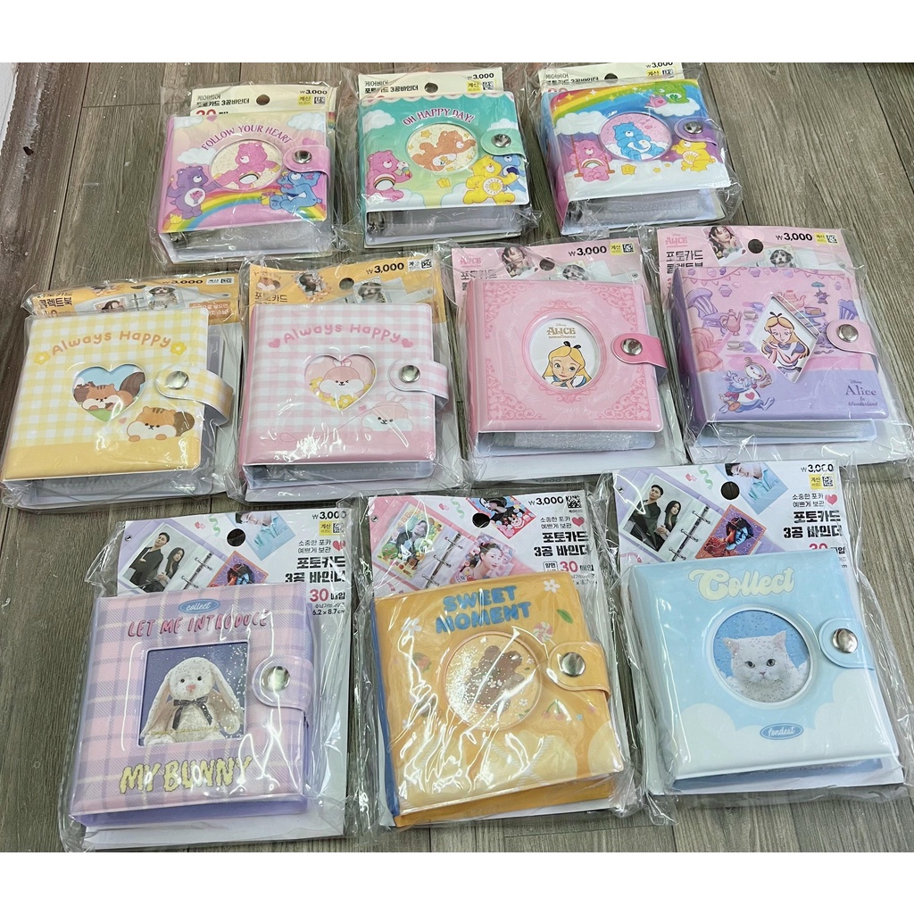 SẴN - BINDER ĐỰNG ẢNH DAISO HÀN QUỐC DỄ THƯƠNG