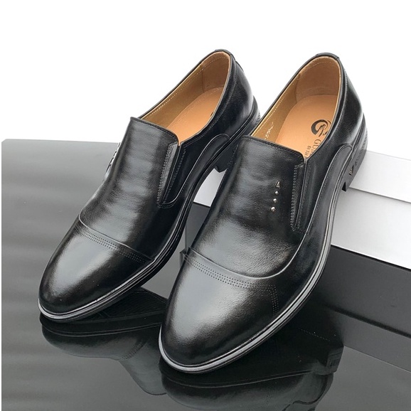 Giày tây nam công sở da mềm kiểu dáng trẻ trung - imata (bảo hành 12 tháng )