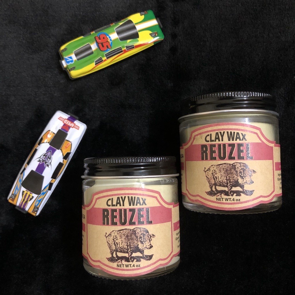 Sáp vuốt Tóc Nam THủy Tinh Lợn Hồng Mới Nhất Reuzel Clay Wax