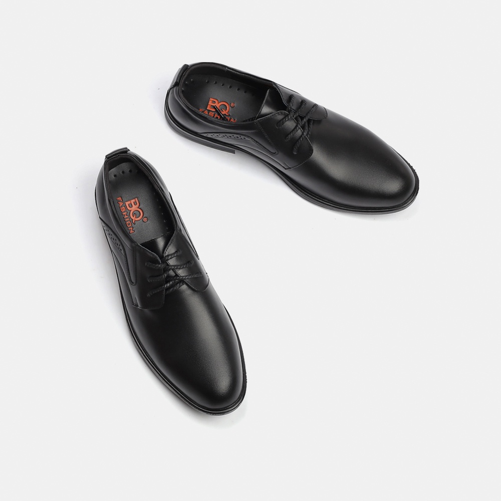 Giày tây da bò nam công sở buộc dây trẻ trung êm chân form chắc chắn BQ GT 3614