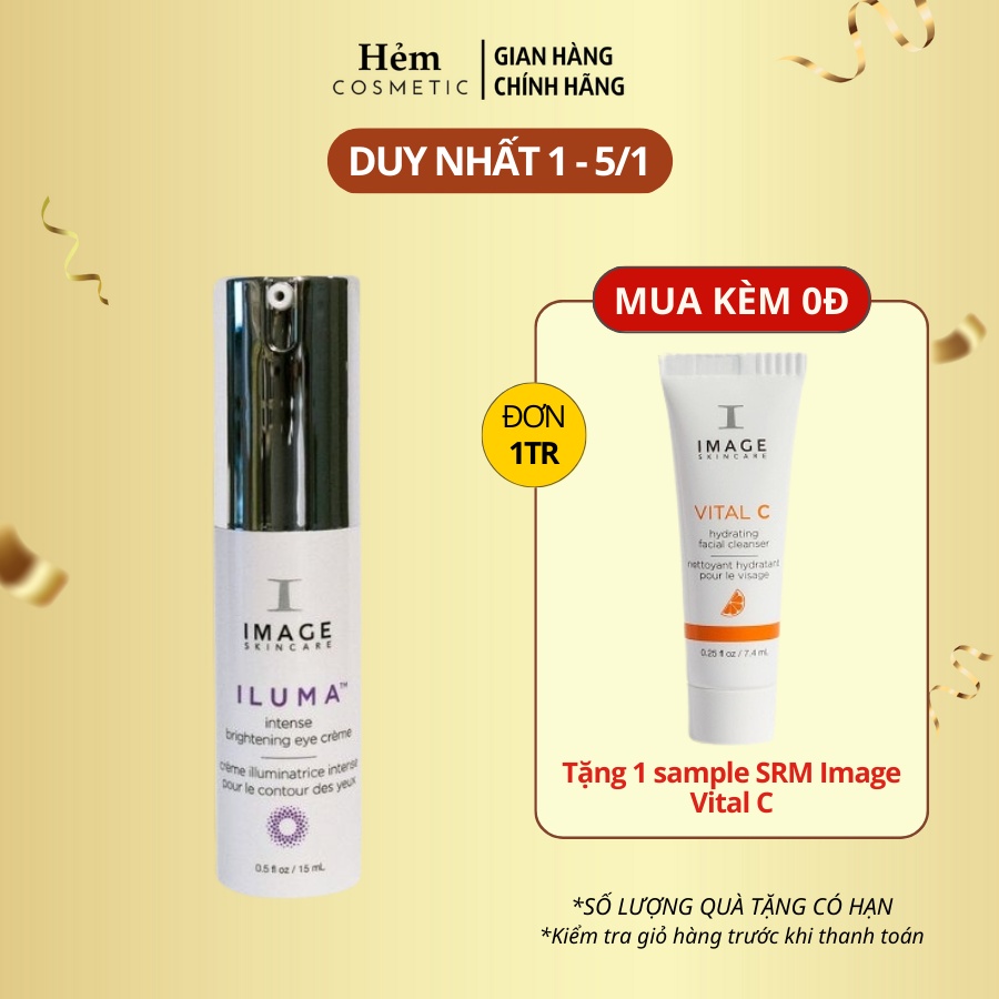 Kem sáng da vùng mắt Image Skincare Iluma Intenese Brightening Eye Creme 15 ml