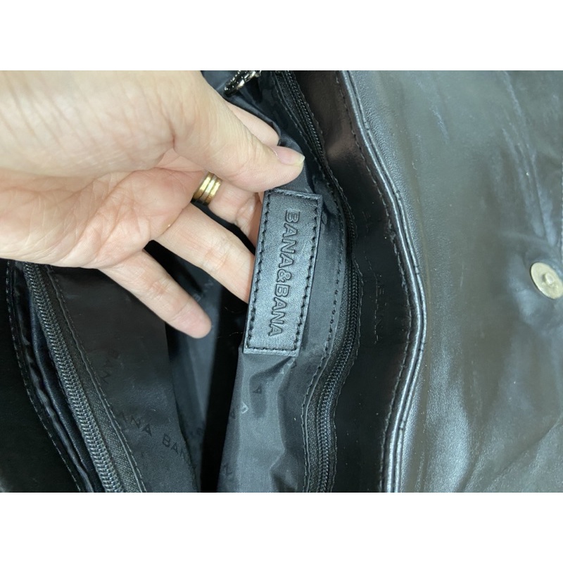 Túi si da thật hiệu Bana bana