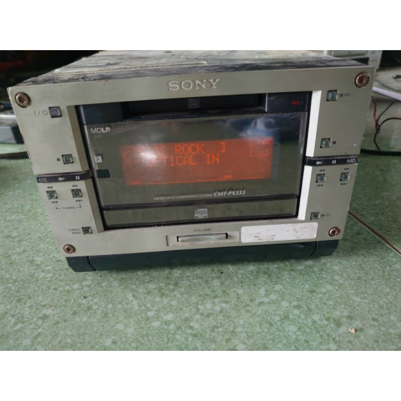 Cục dàn mini Sony CPX333 Nhật bãi, dùng làm ampli, giải mã