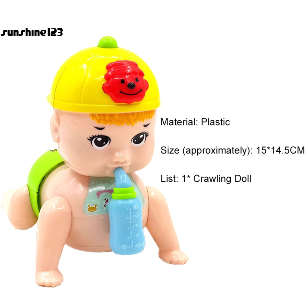 Bộ 123 món đồ chơi búp bê tập bò không độc hại cho bé