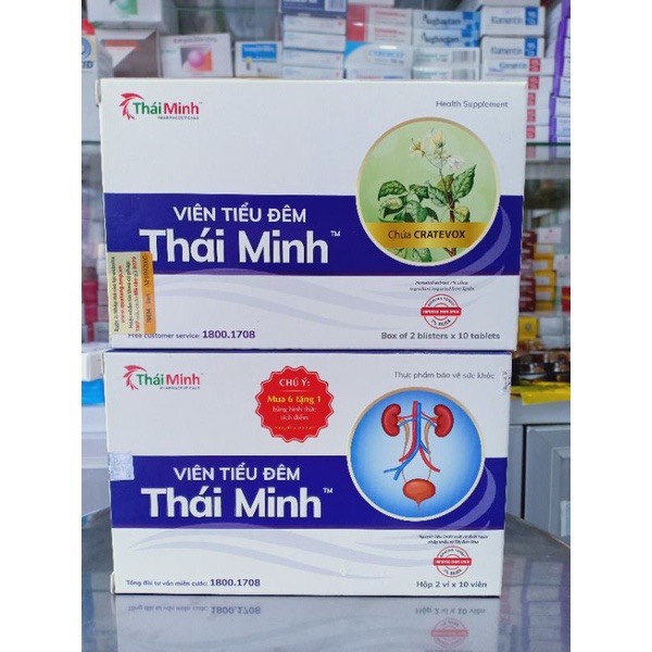 Viên Tiểu Đêm Thái Minh (hộp 20 viên)