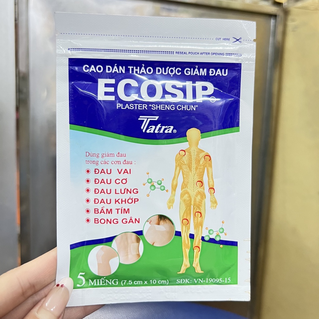 Cao Dán ECOSHIP Tatra (gói 5 miếng)