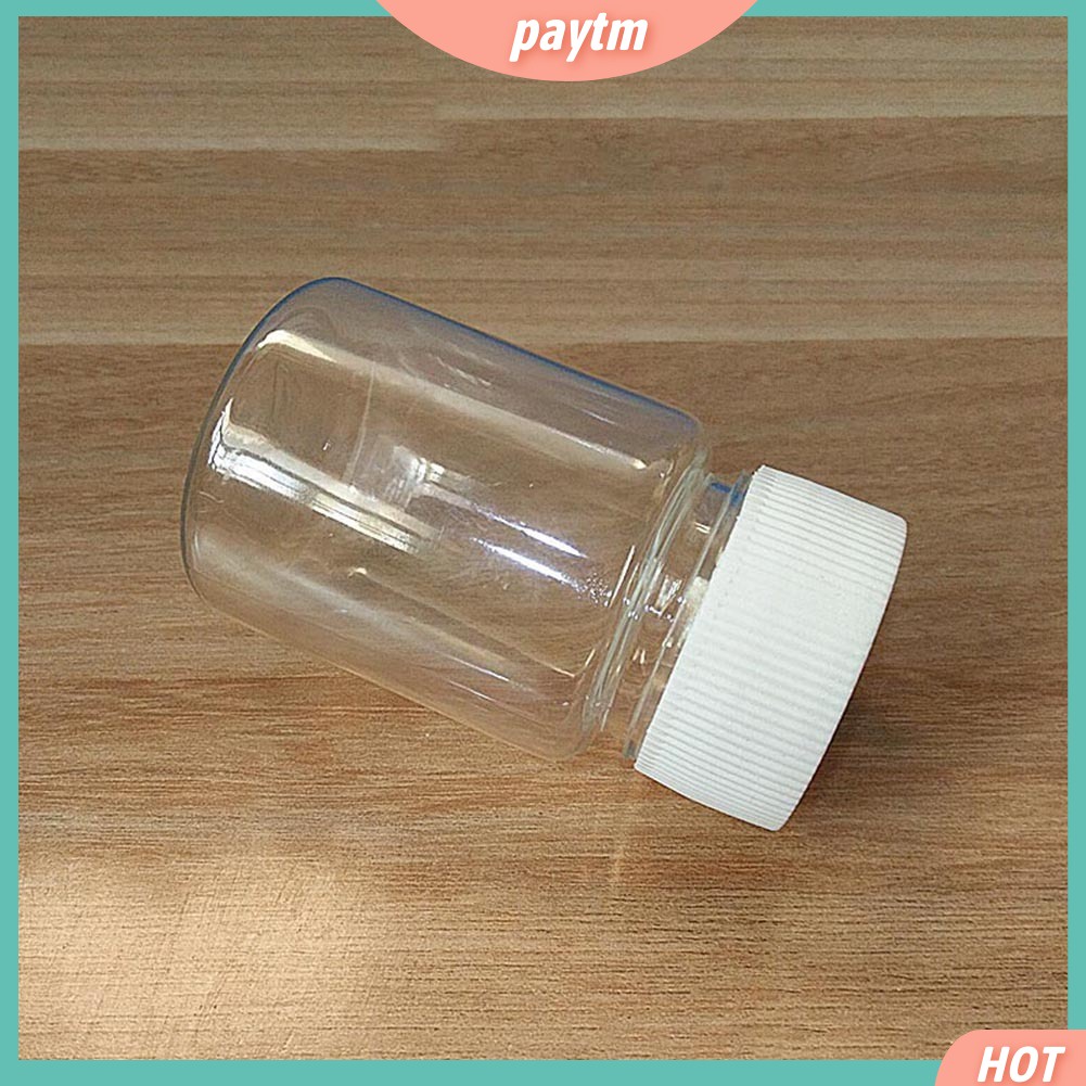 [PTM] Set 10 Lọ Nhựa Trong Suốt Đựng Gia Vị / Kẹo Dung Tích 30ml