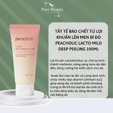 Tẩy Da Chết Từ Lợi Khuẩn Lên Men Bí Đỏ Peacholic