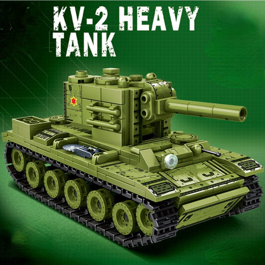 Set 536 Mô Hình Xe Tăng Đồ Chơi MOC WW2 KV-2 | Shopee Việt Nam