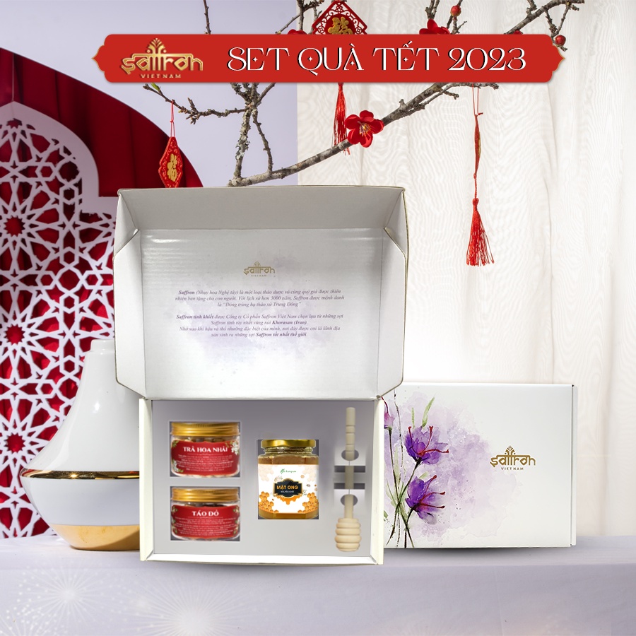 Set quà tặng, quà tết cao cấp thương hiệu Mộc Hương Sơn mã 0216