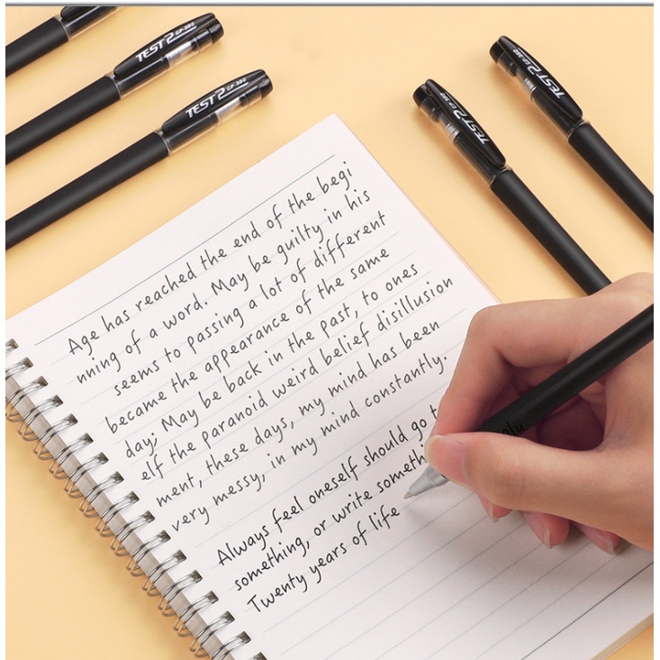 SET 5 Bút Mực Nước Gel Resun, Ruột Bút Nước Ngòi Bi, Ngòi Kim Xanh-Đen-Đỏ Thay Thế