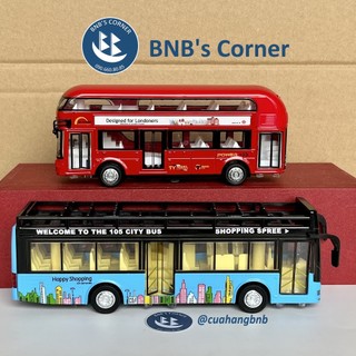 [BNB's Corner] Mô hình xe buýt 2 tầng tỉ lệ 1:32 bằng hợp kim
