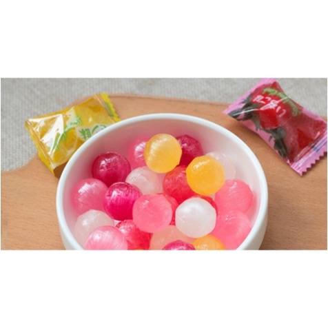 Kẹo trái cây Ribon tổng hợp 10 vị, kẹo ngậm hoa quả cho bé Nhật Bản gói 180g