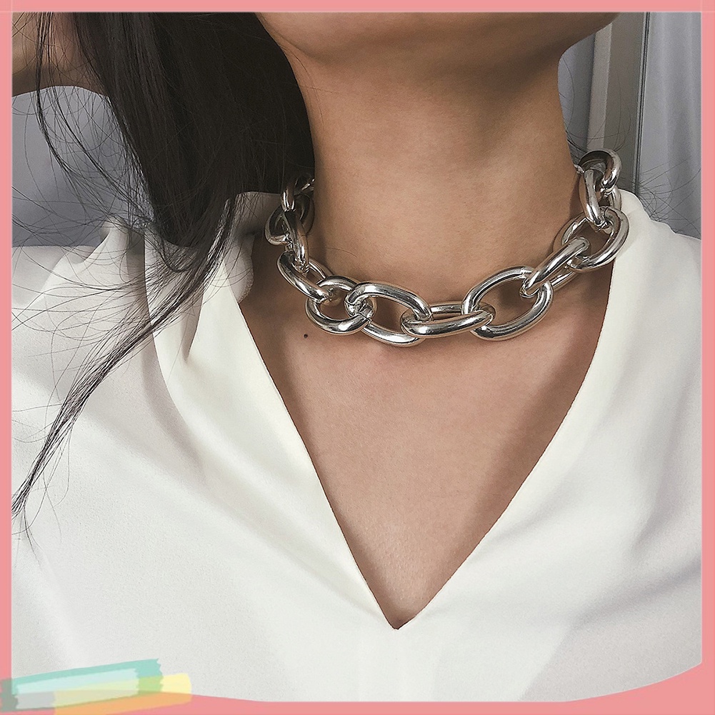 Vòng Cổ Choker/Vòng Đeo Tay Kiểu Dây Xích Thời Trang Cá Tính Cho Nữ