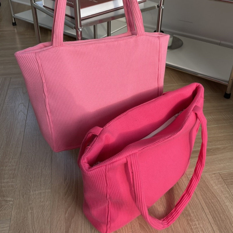 BLOSSOM BAG 2.1 - Túi tote dáng rộng màu hồng rất xinh