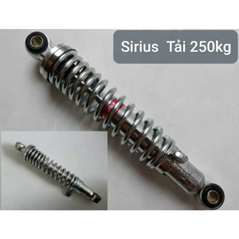 Giảm Xóc Sau  Sirius / Jupiter/ Taurus Tải 250kg Hiệu LAE  27cm
