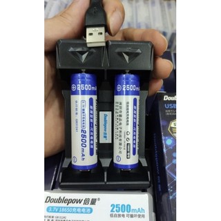Bộ Pin sạc 18650 và 5500mWh