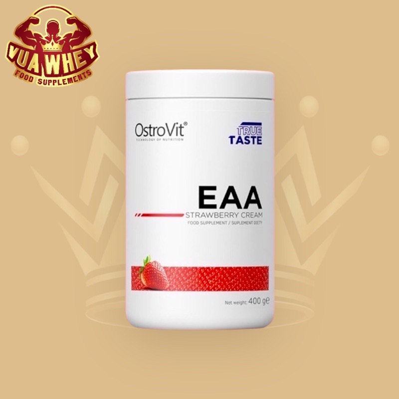 EAA OstroVit | Bổ Sung Axit Amin Phục Hồi + Phát Triển Cơ Bắp (40 Lần Dùng)