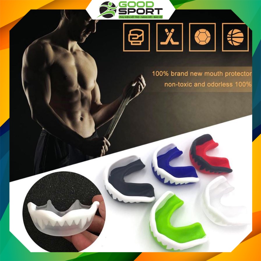 Goodsport Dụng cụ bảo vệ răng khi chơi thể thao boxing, Taekwondo, Muay Thái mềm dẽo #BVR1 #12