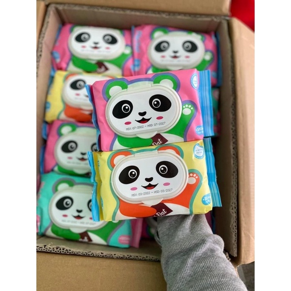 Khăn ướt phú đạt 120 tờ cho bé