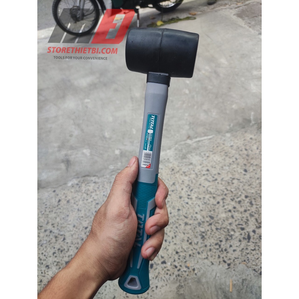 8oz Búa cao su 220g Total THT76816