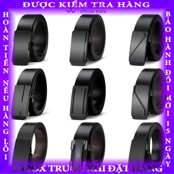 Thắt Lưng Nam Da Mềm Cao Cấp VICENZO Khóa Hợp Kim Chống Rỉ Dây Luồn Trong , Dây Thắt Lưng Nam Cao Cấp thitrang