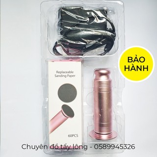 Máy Chà Gót Chân, Tẩy tế bào chết cho Tiệm Nail, Cá Nhân tại nhà - Tặng kèm 60 miếng chà