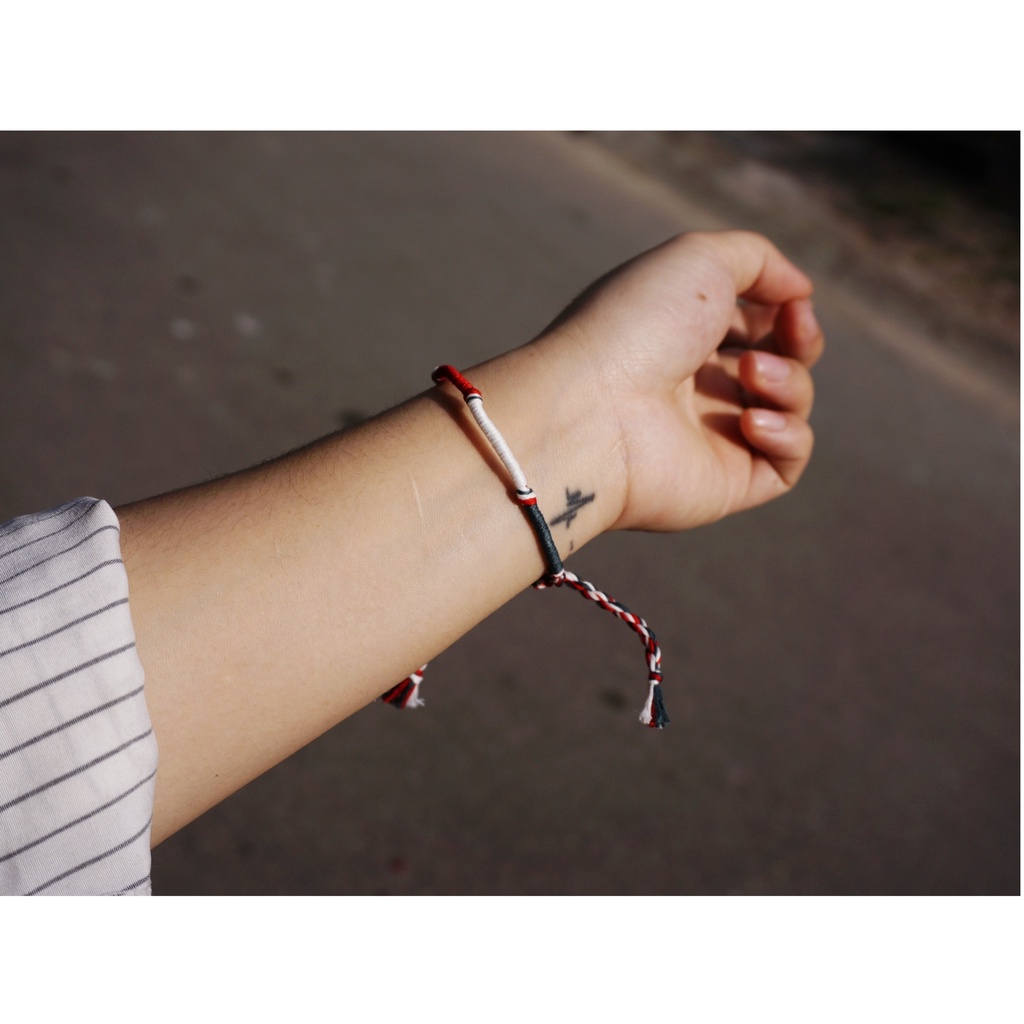 Chap.2 - Vòng tay, chân màu giáng sinh unisex l Wrap bracelet