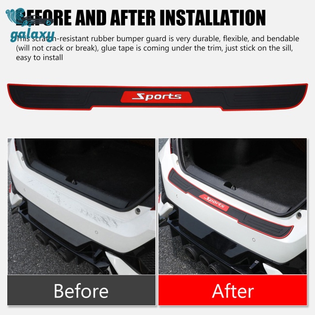 Dải Cao Su Dán Bảo Vệ Chống Trầy Phía Sau Xe Hơi galaxy
