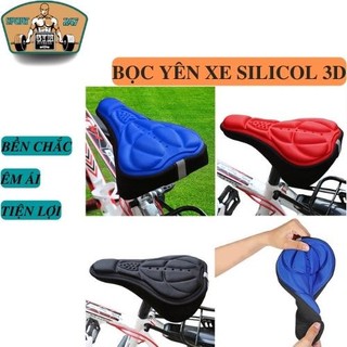 Bọc yên xe đạp thể thao Silicon 3D, yên xe đạp êm, bọc yên xe đạp đệm mút