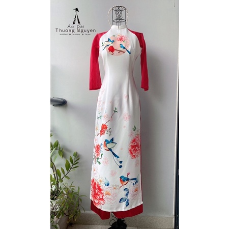 Áo Dài Hoạ Tiết 3D