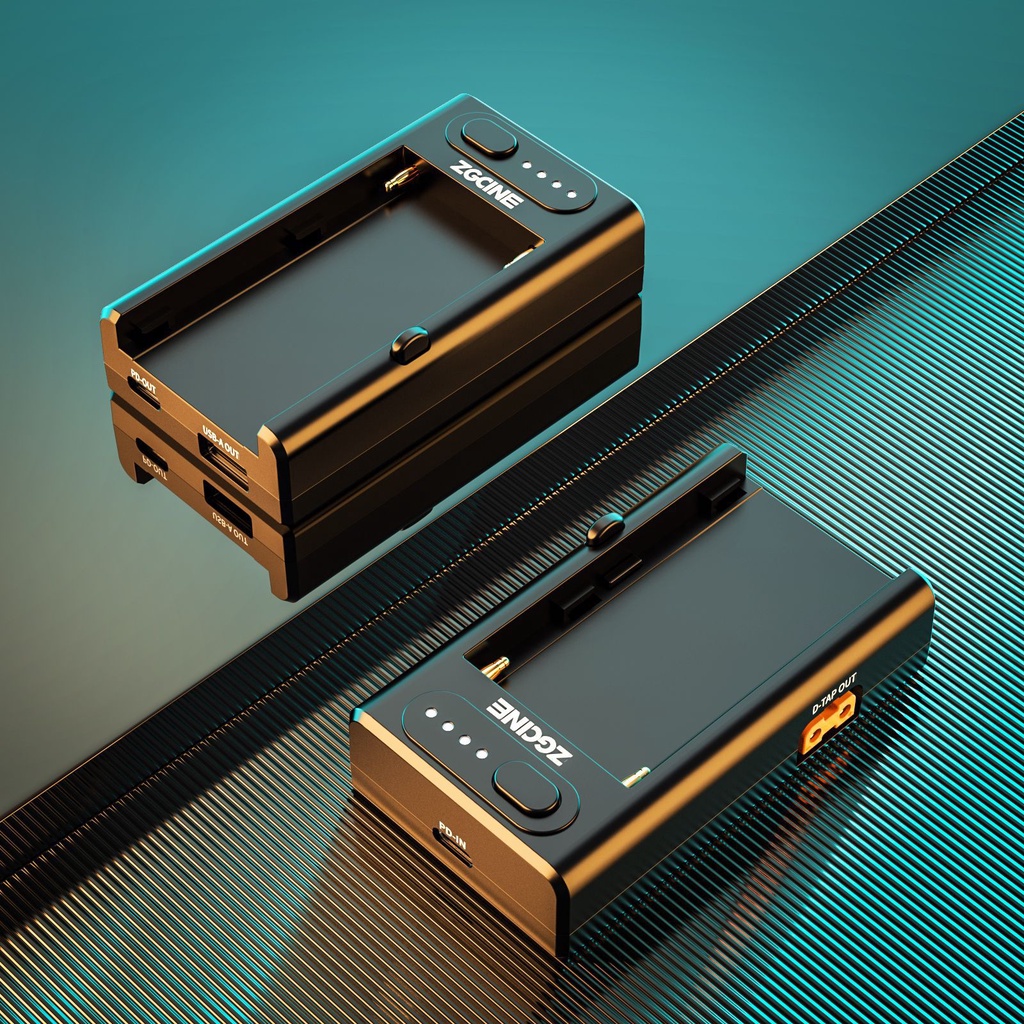 ĐẾ GÀI PIN F970 DÙNG CHO NP-F970/770/570 BẢO HÀNH 12 THÁNG CHÍNH HÃNG ZGCINE