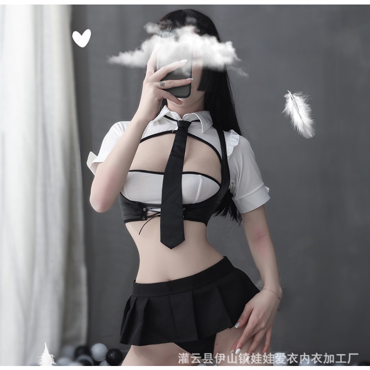Cosplay hóa trang cô thư kí sexy quyến rũ gợi cảm full phụ kiện và tất mã 905 | BigBuy360 - bigbuy360.vn
